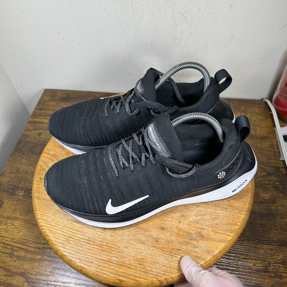 Nike ReactX Infinity Run 4 Black White Running Shoes DR2665-001 Mens 11 - Picture 3 of 9